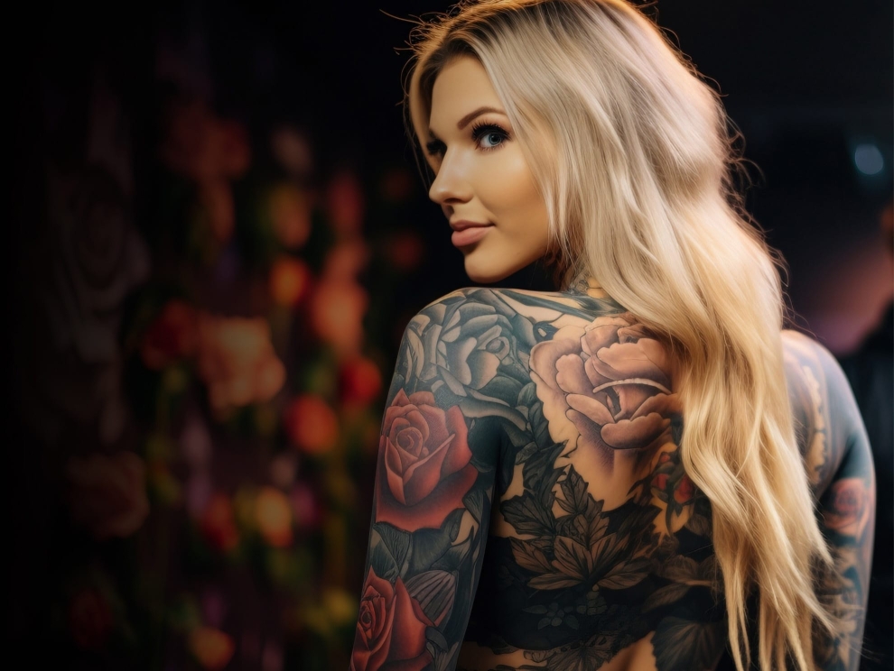 ženské tetování